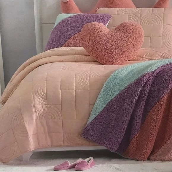 UGG Bedding Koolaburra By Ugg Lulu Twin Comforter Quilt Set Sham